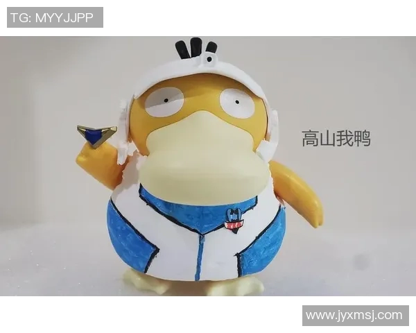 可达鸭化身足球明星展现运动魅力与可爱风范的奇妙结合